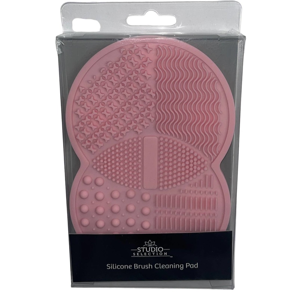Pink Studio Collection Silicone Brush Cleaning Pad, Makeup Pad, New in Box